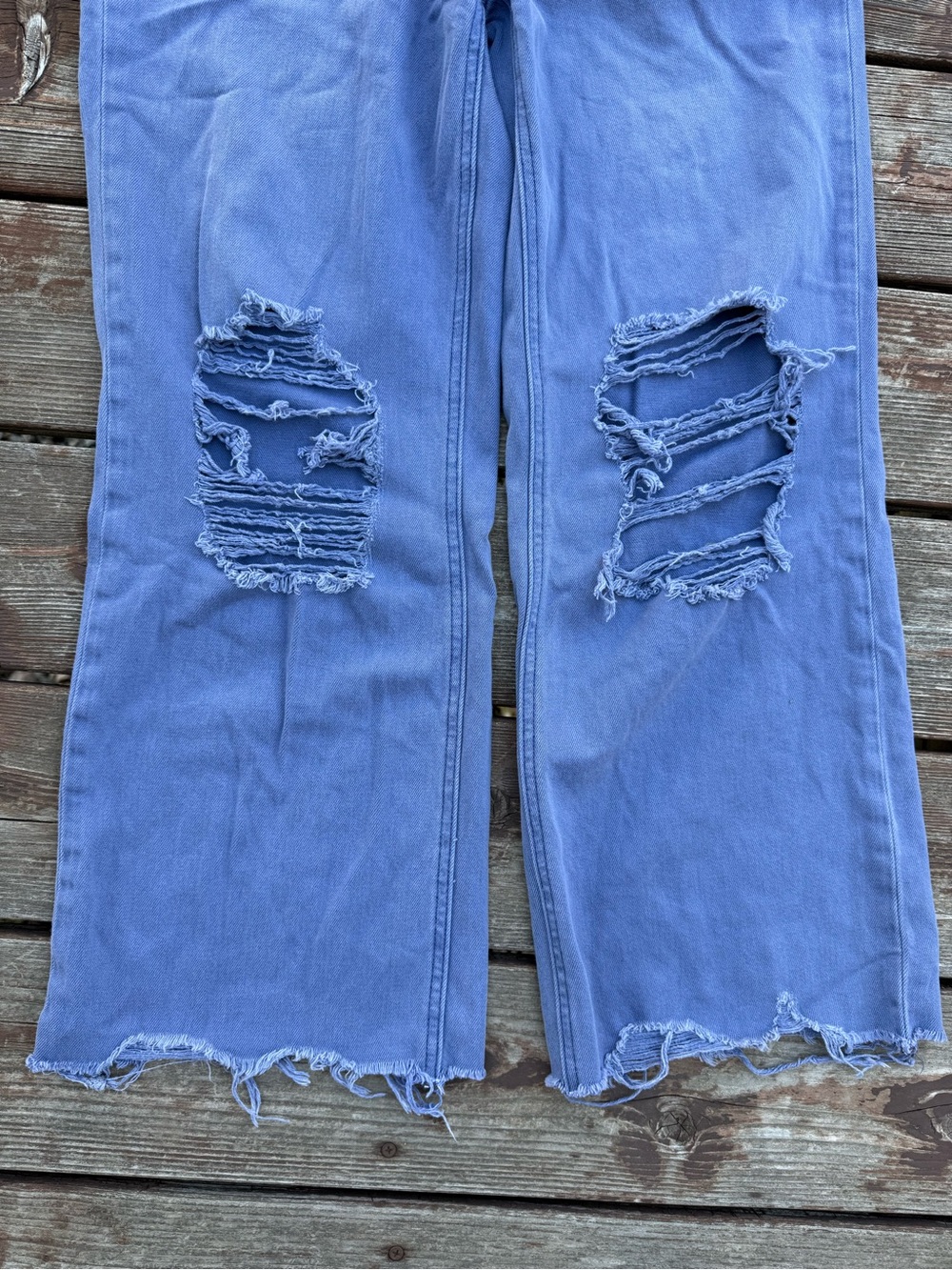 Vervet 90’s vintage super high rise crop flare jeans. - Picture 6 of 7